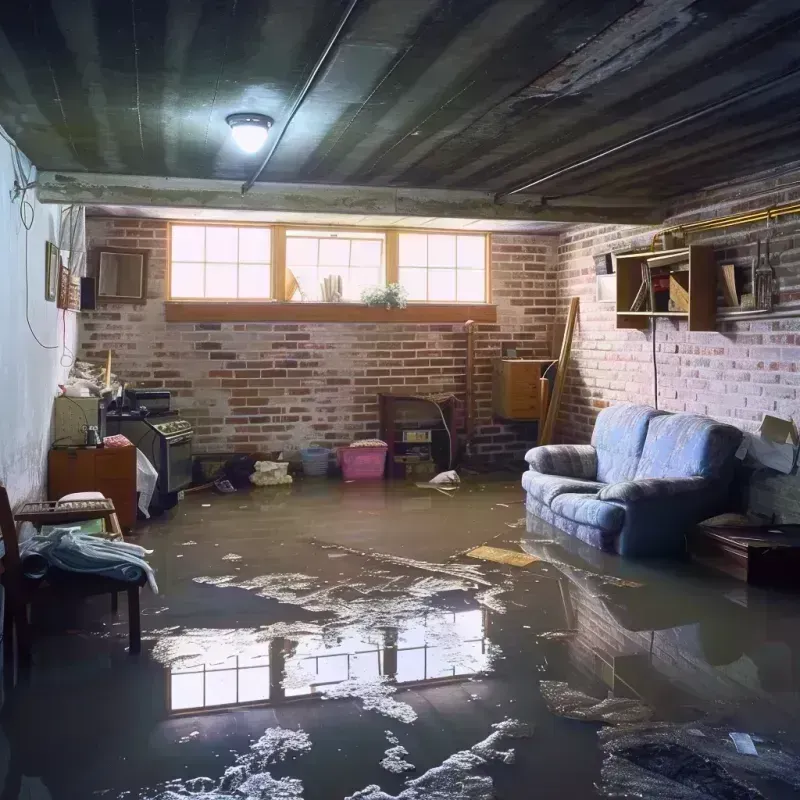 Flooded Basement Cleanup in Harris, MN